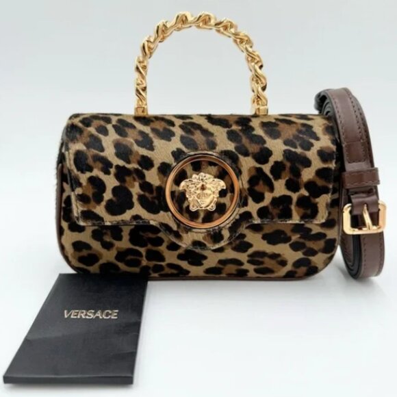 Versace Handbags - Versace La Medusa Mini Calf Hair Bag